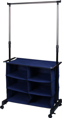 картинка РЫЖИЙ КОТ Вешалка напольная с полкой и органайзером CR455 (312173) РЫЖИЙ КОТ CR455 (312173) от магазина Tovar-RF.ru