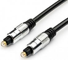 картинка аудиокабель atcom (at0703) аудио-кабель оптич.1.8 m (toslink, silver head) от магазина Tovar-RF.ru