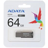 картинка a-data flash drive 64gb usb3.2  auv350-64g-rbk adata от магазина Tovar-RF.ru