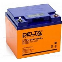 картинка delta dtm 1240 l (40 а\ч, 12в) свинцово- кислотный аккумулятор от магазина Tovar-RF.ru
