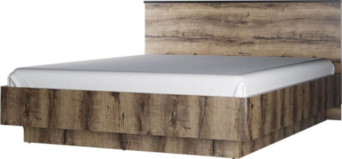 картинка Модульная мебель АНРЭКС JAGGER Кровать 160 с подъемником цвет Дуб монастырский /Черный (5 уп.) АНРЭКС JAGGER Кровать 160 с подъемником цвет Дуб монастырский /Черный (5 уп.) от магазина Tovar-RF.ru