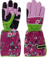 картинка Перчатки INBLOOM PROF+ Перчатки садовые для роз, полиэстер, поролон, микрофибра, ПВХ, р.8, 36см, 135г (180-009) INBLOOM PROF+ Перчатки садовые для роз, полиэстер, поролон, микрофибра, ПВХ, р.8, 36см, 135г (180-009) от магазина Tovar-RF.ru