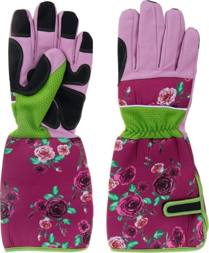 картинка Перчатки INBLOOM PROF+ Перчатки садовые для роз, полиэстер, поролон, микрофибра, ПВХ, р.8, 36см, 135г (180-009) INBLOOM PROF+ Перчатки садовые для роз, полиэстер, поролон, микрофибра, ПВХ, р.8, 36см, 135г (180-009) от магазина Tovar-RF.ru