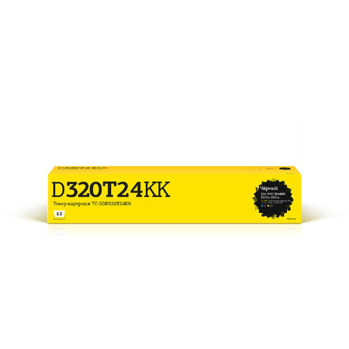 картинка t2 tc-sdd320t24kk тонер-картридж для sindoh d330e/d332e (24000 стр.) черный, с чипом магазин Tovar-RF.ru являющийся официальным дистрибьютором в России картинка t2 tc-sdd320t24kk тонер-картридж для sindoh d330e/d332e (24000 стр.) черный, с чипом от магазина Tovar-RF.ru