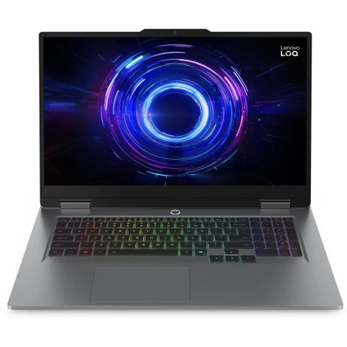 картинка lenovo loq 17irx10 [83jh003mrk] grey 17.3" {fhd i7-14700hx/24gb/1tb ssd/rtx5060 8gb/dos} от магазина Tovar-RF.ru