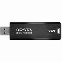 картинка внешний ssd диск adata 1tb sc610 черный [sc610-1000g-cbk/rd] от магазина Tovar-RF.ru