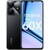 картинка realme note 60х rmx3938 3gb/64gb черный  от магазина Tovar-RF.ru