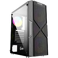 картинка powercase mistral t4b, tempered glass, 4x 120mm 5-color fan, чёрный, atx (cmitb-l4) от магазина Tovar-RF.ru