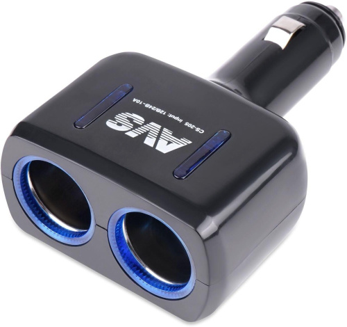 картинка разветвитель avs cs205 прикуривателя 12/24 (на 2 выхода) 43745 avs cs205 прикуривателя 12/24 (на 2 выхода) 43745 от магазина Tovar-RF.ru