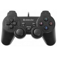 картинка defender omega usb, проводной геймпад, 12 кнопок, 2 стика [64247] от магазина Tovar-RF.ru