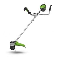 картинка Greenworks Триммер аккумуляторный Greenworks GD60BCB, 60V, 40 см, бесщеточный с велосипедной ручкой, без АКБ и ЗУ [2108407] от магазина Tovar-RF.ru