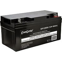 картинка exegate ex282981rus аккумуляторная батарея exegate gp12650 (12v 65ah, под болт м6) от магазина Tovar-RF.ru