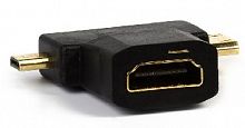 картинка кабель, переходник smartbuy a119 адаптер hdmi f-minihdmi m-microhdmi m от магазина Tovar-RF.ru