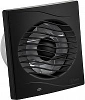 картинка вентилятор вытяжной gfmark 50012 вытяжной вентилятор, d - 100 мм, с обратным клапаном и москитной сеткой, квадратный, с решеткой, из абс пластика, цвет черный от магазина Tovar-RF.ru