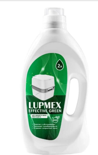 картинка Туалетная жидкость LUPMEX 79096 Effective Green магазин Tovar-RF.ru являющийся официальным дистрибьютором в России картинка Туалетная жидкость LUPMEX 79096 Effective Green от магазина Tovar-RF.ru