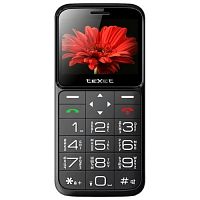 картинка texet tm-b226 мобильный телефон цвет черный-красный от магазина Tovar-RF.ru