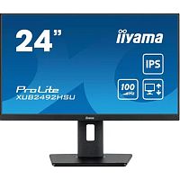 картинка lcd iiyama 23.8" xub2492hsu-b6 {ips 1920x1080 100hz 1ms 250cd 8bit(6bit+frc) hdmi2.0 displayport1.2 4xusb3.2 has pivot 2x2w} от магазина Tovar-RF.ru