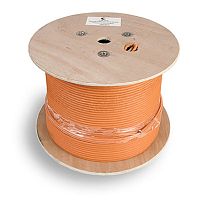 картинка cabeus sftp-4p-cat.6a-solid-in-lszh кабель витая пара, категория 6a (10gbe) s/ftp, 4 пары (23 awg), одножильный (solid), каждая пара в экране, общий экран - сетка, lszh, нг(а)-hf, (305 м) от магазина Tovar-RF.ru