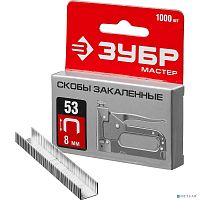 картинка ЗУБР 8 мм скобы для степлера тонкие тип 53, 1000 шт [31625-08] от магазина Tovar-RF.ru