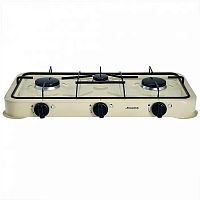 картинка газовая плита аксинья кс-107 трехконфорочная,бежевый аксинья кс-107 трехконфорочная,бежевый от магазина Tovar-RF.ru