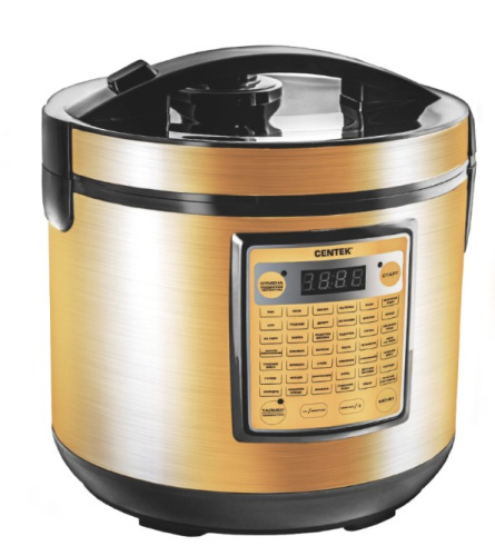картинка мультиварка centek ct-1495 black ceramic (золото) магазин Tovar-RF.ru являющийся официальным дистрибьютором в России картинка мультиварка centek ct-1495 black ceramic (золото) от магазина Tovar-RF.ru