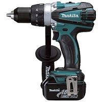 картинка Makita DDF458RFE Дрель аккумуляторная {18В,2х3Ач Li-ion,БЗП-13мм,0-400\2000об\м,91\58Нм,2.3кг,чем} от магазина Tovar-RF.ru