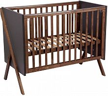 картинка мебель для новорожденных polini кровать детская kids porto 1300 графит-дуб крафт (1 кор.) от магазина Tovar-RF.ru