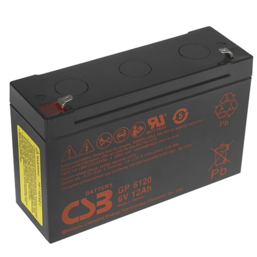 картинка csb батарея gp6120 (6v 12ah) магазин Tovar-RF.ru являющийся официальным дистрибьютором в России картинка csb батарея gp6120 (6v 12ah) от магазина Tovar-RF.ru