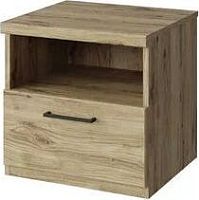 картинка Тумба прикроватная АНРЭКС DOORSET Тумба прикроватная 1SN. Цвет ДУБ НАВАРРА (1 уп) АНРЭКС DOORSET Тумба прикроватная 1SN. Цвет ДУБ НАВАРРА (1 уп) от магазина Tovar-RF.ru