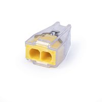 картинка Cabeus PCT-102 Клемма соединительная 2-х проводная 2,5-4,0 (10шт) (WAGO 773-602) от магазина Tovar-RF.ru