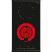 картинка электрическая варочная панель bosch pkf375fp2e,  hi-light,  независимая,  черный от магазина Tovar-RF.ru