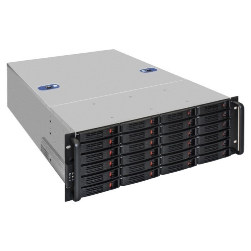 картинка exegate ex293275rus серверный корпус exegate pro 4u660-hs24 <rm 19", высота 4u, глубина 660, бп 800rads, 24xhotswap, usb> от магазина Tovar-RF.ru