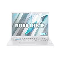 картинка acer nitro lite nl16-71g-74yp [nh.d26cd.002] white 16" {1920x1200  i7 13620h(2.4ghz)/16384mb/512pcissdgb/rtx4050(6144mb)//noos} от магазина Tovar-RF.ru