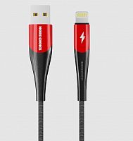 картинка кабель more choice (4627151198071) k41sinew red black от магазина Tovar-RF.ru