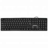 картинка defender клавиатура  next hb-440 ru  45440   проводная, полноразмерная, черная  от магазина Tovar-RF.ru