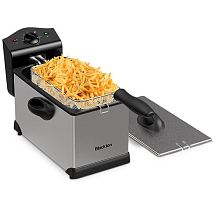 картинка фритюрница blackton bt df1111 стальной-черный от магазина Tovar-RF.ru