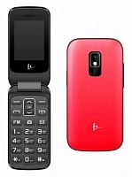 картинка телефон мобильный f+ flip 240 red от магазина Tovar-RF.ru