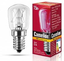 картинка Лампа CAMELION (12116) 15/P/CL/E14 - для холодильника и швейных машин от магазина Tovar-RF.ru