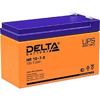 картинка delta hr 12-7.2 ( 7.2 а\ч, 12в) свинцово- кислотный  аккумулятор от магазина Tovar-RF.ru