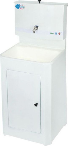 картинка Умывальник АКВАТЕКС бак антикорроз. без ЭВН+мойка нерж. белый АКВАТЕКС бак антикорроз. без ЭВН+мойка нерж. белый от магазина Tovar-RF.ru