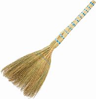 картинка  рыжий кот веник сорго корейский, 2х прошивной, 6-ти лучевой от магазина Tovar-RF.ru