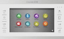 картинка falcon eye fe-70 atlas hd (white) hd видеодомофон: дисплей 7" tft;  сенсорные кнопки; подключение до 2-х вызывных панелей и до 2-х видеокамер; адресный интерком; графическое меню; запись фото и видео от магазина Tovar-RF.ru