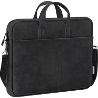 картинка defender сумка для ноутбука solid  15.6" pu кожа, черный, карман (26091)			 от магазина Tovar-RF.ru