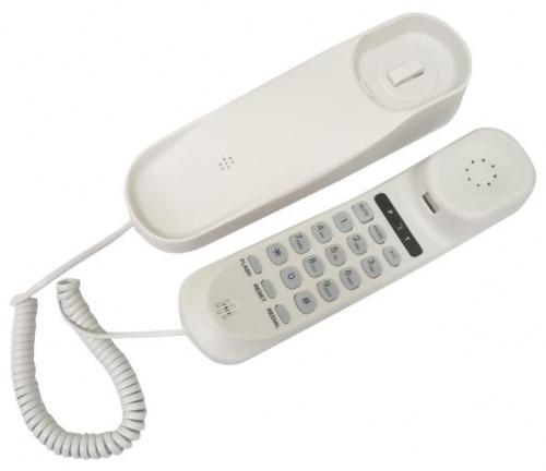 картинка телефон проводной ritmix rt-002 white от магазина Tovar-RF.ru