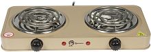 картинка настольная плитка василиса ва-902 спираль двухконфорочная бежевый (6) от магазина Tovar-RF.ru