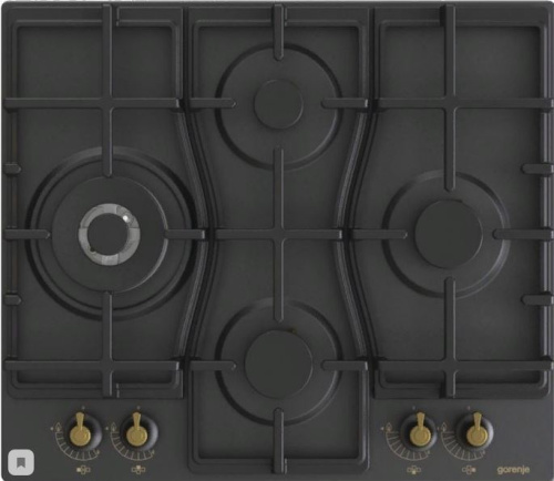 картинка варочная панель газовая gorenje gw6d42clb от магазина Tovar-RF.ru