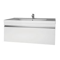 картинка Тумба GRACE, 90 см, подвесная, 1 ящик, белый глянец от магазина Tovar-RF.ru