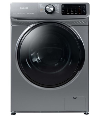 картинка стиральная машина бирюса wmd-sm1014/05 m с сушкой, инверторный мотор магазин Tovar-RF.ru являющийся официальным дистрибьютором в России картинка стиральная машина бирюса wmd-sm1014/05 m с сушкой, инверторный мотор от магазина Tovar-RF.ru