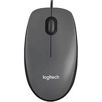 картинка 910-001793  мышь logitech m90 optical usb dark grey rtl от магазина Tovar-RF.ru