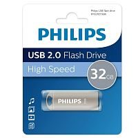 картинка philips usb drive 32gb iron 2.0, usb 2.0 (fm32fd150b/97) от магазина Tovar-RF.ru